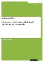 bokomslag Motivations- und Sozialpsychologische Aspekte im Sportunterricht