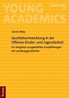 Jannik Welp - Qualitätsentwicklung in der Offenen Kinder- und Jugendarbeit, Häftad