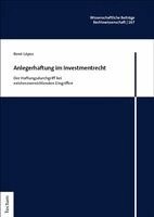 René López - Anlegerhaftung im Investmentrecht, Inbunden