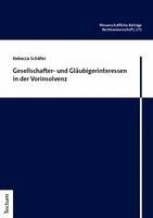 Rebecca Schäfer - Gesellschafter- und Gläubigerinteressen in der Vorinsolvenz, Häftad. Tillgänglighet: Lägg i varukorg