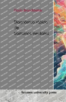 bokomslag Diagnóstico rápido de trastornos mentales