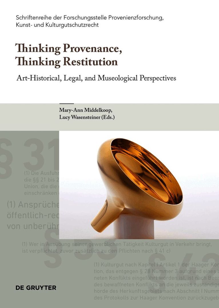 Thinking Provenance, Thinking Restitution