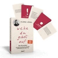 Clara Lösel - Wehe du gibst auf - Die Kartenbox, Häftad