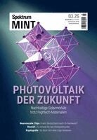 Spektrum der Wissenschaft - Spektrum MINT 3/2026 - Photovoltaik der Zukunft, Häftad