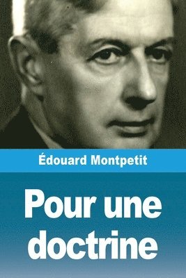 bokomslag Pour une doctrine