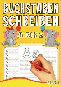 bokomslag Buchstaben Schreiben A bis Z - Das Tier Lernheft für Kinder ab 4 Jahren