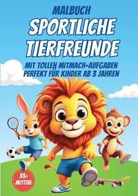 bokomslag Malbuch Sportliche Tierfreunde