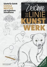bokomslag Einfach Zeichnen lernen und üben - auch Anfänger: Zeichenbuch zum Zeichnen lernen mit Bleistift, Schritt Anleitungen und einfachem Schraffieren