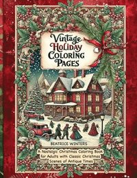 bokomslag Vintage Holiday Coloring Pages