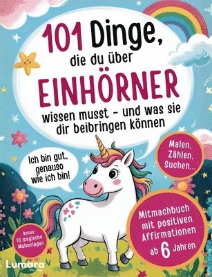 Surprise Books Creations - Einhorn Buch Mädchen - 101 Dinge, die du über Einhörner wissen musst und was sie dir beibringen können, Häftad. Tillgänglighet: Lägg i varukorg