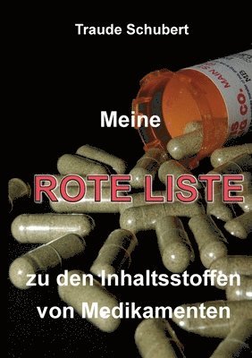 bokomslag Meine ROTE LISTE zu den Inhaltsstoffen von Medikamenten