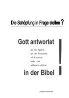 Jochen Schneider - Schöpfung in Frage stellen?, Häftad