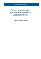 Josef Bergt, Thomas Stern - Gesetzessammlung des liechtensteinischen Rechts - Gesellschaftsrecht, Häftad
