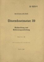 Thomas Heise - D 525/1 Sturmbootmotor 39 - Beschreibung und Bedienungsanleitung, Häftad