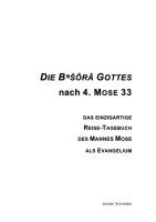 Jochen Schneider - besôrâ Gottes nach 4. Mose 33, Häftad