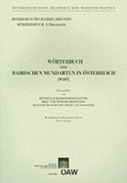Austrian Academy of Sciences Press - Worterbuch Der Bairischen Mundarten in Osterreich (Wbo): Tunst - Twasper, Häftad. Tillgänglighet: Lägg i varukorg