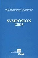 Eva Cantarella, Joseph Meleze-Modrzejewski - Symposion 2005: Vortrage Zur Griechischen Und Hellenistischen Rechtsgeschichte Comunucazioni Sul Dritto Greco Ed Ellenistico, Häftad