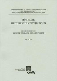 Richard Bosel, Herrmann Fillitz - Romische Historische Mitteilungen, Häftad