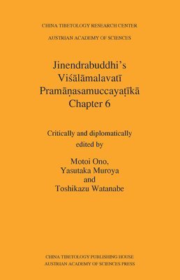 bokomslag Jinendrabuddhi's Visalamalavati Pramanasamuccayatika: Chapter 6
