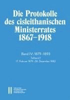 bokomslag Die Protokolle des cisleithanischen Ministerrates 1867-1918, Band IV: 1879-1893