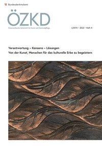 bokomslag Österreichische Zeitschrift für Kunst und Denkmalpflege LXXVII, Heft 4