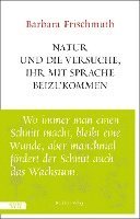 bokomslag Natur und die Versuche, ihr mit Sprache beizukommen