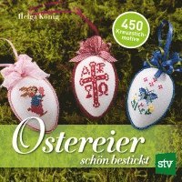 Ostereier schön bestickt 1