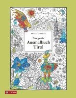 bokomslag Das große Ausmalbuch Tirol