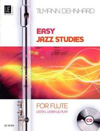bokomslag Easy Jazz Studies for Flute: UE35028