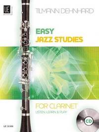 bokomslag Easy Jazz Studies for Clarinet: UE 35996