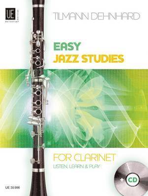 bokomslag Easy Jazz Studies for Clarinet: UE 35996