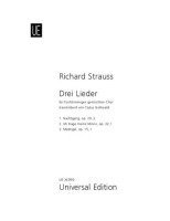 Drei Lieder 1