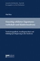 bokomslag Einseitig erklärter Eigentumsvorbehalt und Käuferinsolvenz