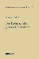 bokomslag Das Recht auf den gesetzlichen Richter
