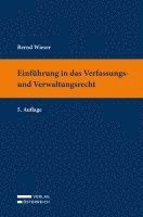 bokomslag Einführung in das Verfassungs- und Verwaltungsrecht