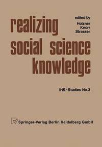 bokomslag Realizing Social Science Knowledge