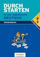bokomslag Durchstarten in die Oberstufe - Deutsch. 8./9. Schuljahr - Übungsbuch