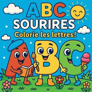 bokomslag ABC Sourires - Colorie les lettres !