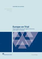 bokomslag Europe on Trial
