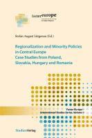 bokomslag Regionalization And Minority Policies In Central Europe