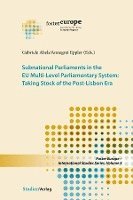 bokomslag Subnational Parliaments in the Eu Multi-Level Parliamentary System