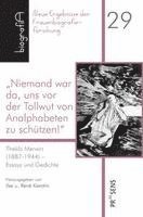 bokomslag 'Niemand war da, uns vor der Tollwut von Analphabeten zu schützen!'