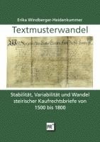Erika Windberger-Heidenkummer - Textmusterwandel, Inbunden