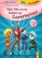 bokomslag LESEZUG/2. Klasse - Lesestufe 2: Fips, Kiki und die Schule der Superhelden