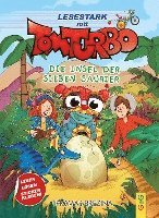 bokomslag Tom Turbo - Lesestark - Die Insel der sieben Saurier