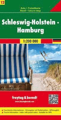 bokomslag Deutschland 12 Schleswig-Holstein, Hamburg 1 : 200 000