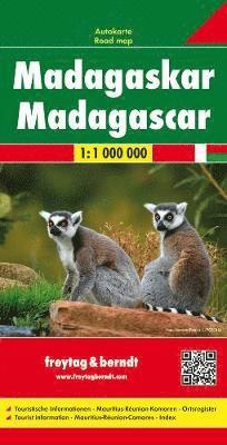 bokomslag Madagascar Road Map 1:1 000 000