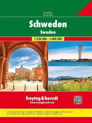 bokomslag Sweden  Road Atlas 1:400 000