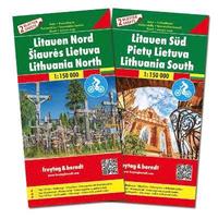 bokomslag Litauen Norra och Södra 1:150.000