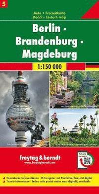 bokomslag Berlin - Brandenburg - Magdeburg